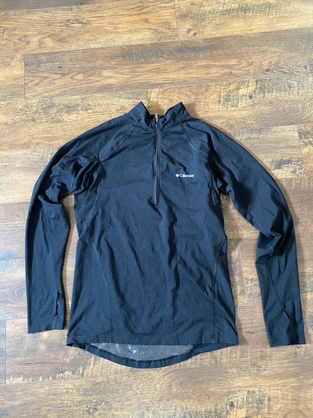 Columbia Black Half-Zip Performance Pullover
